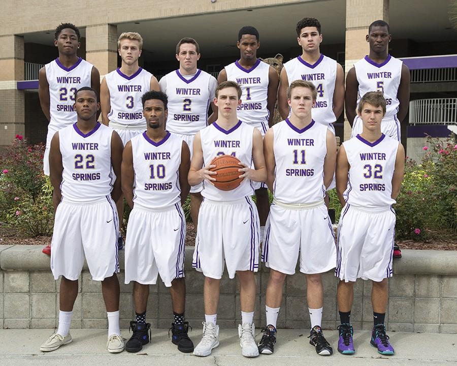 The WSHS boys Varsity basketball team. 