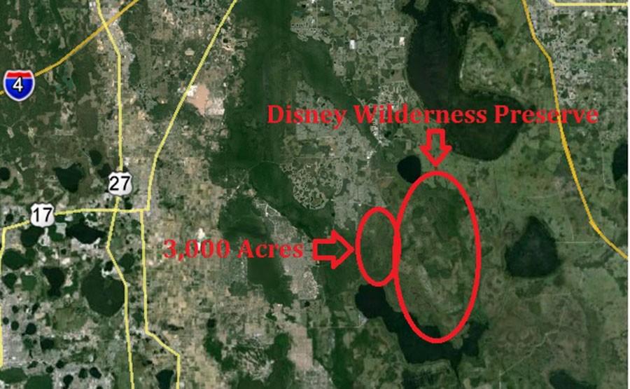 Representatives from the Disney World resort in Orlando, Florida, have asked permission to purchase more land for additional building despite the destruction to wetlands it poses. 
