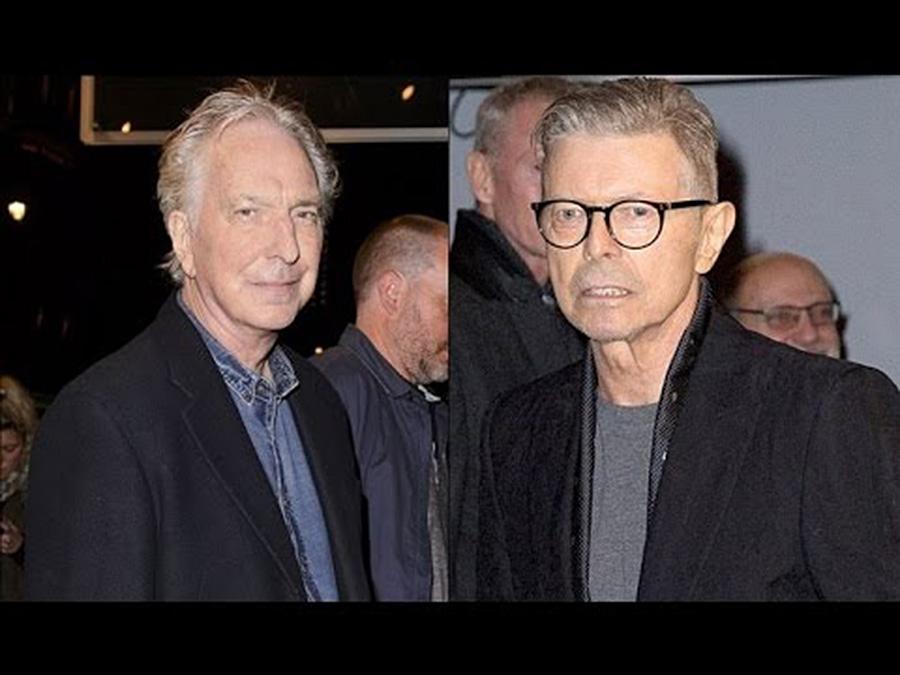 Alan Rickman died at the same age as Bowie at 69 also after battle with  cancer - Irish Mirror Online