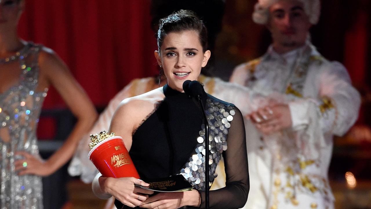 Emma Watson inspires the nation with her speech at the MTV Movie Awards.