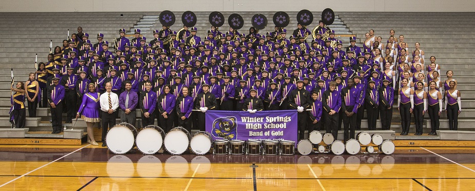 The Winter Springs Band of Gold looks forward to their showcase performances on December 7th and 8th.