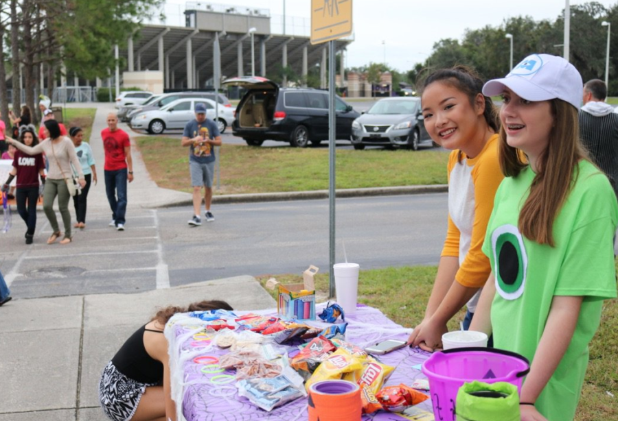 The Winter Springs High School Beta Club hosted their first Trunk or Treat, and hope to continue it in the future.
