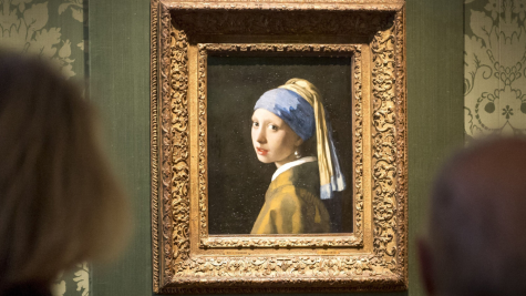 Climate Activist targets the “Girl with a Pearl Earring”