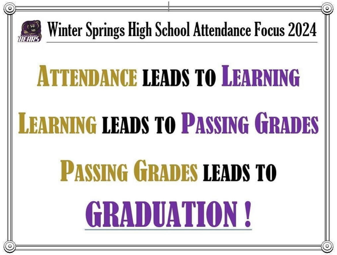 2024 Attendance Plan Leads to Learning.