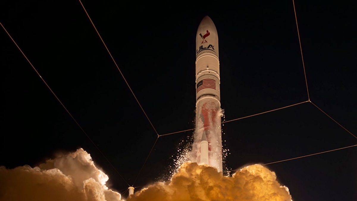 Vulcan Rocket soars to the moon