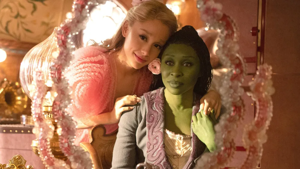 Ariana Grande and Cynthia Erivo “defy gravity” in Wicked